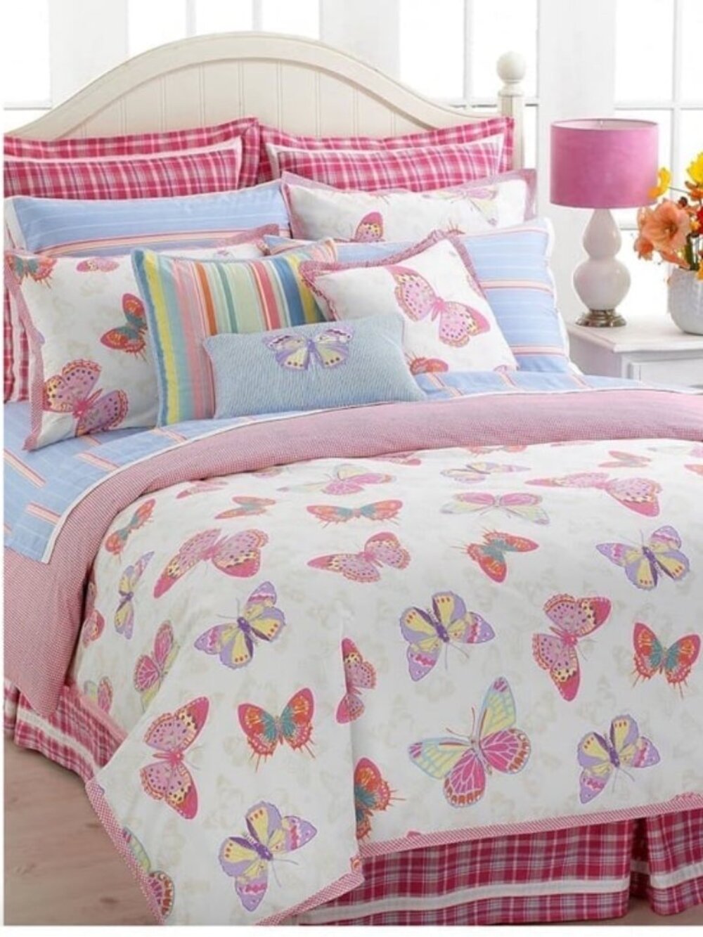 Tommy Hilfiger Butterfly pillow sham cases cover collection Sanibel Island